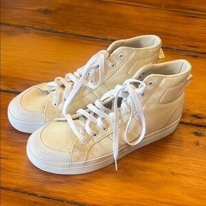 Adidas High-Top Canvas Sneakers